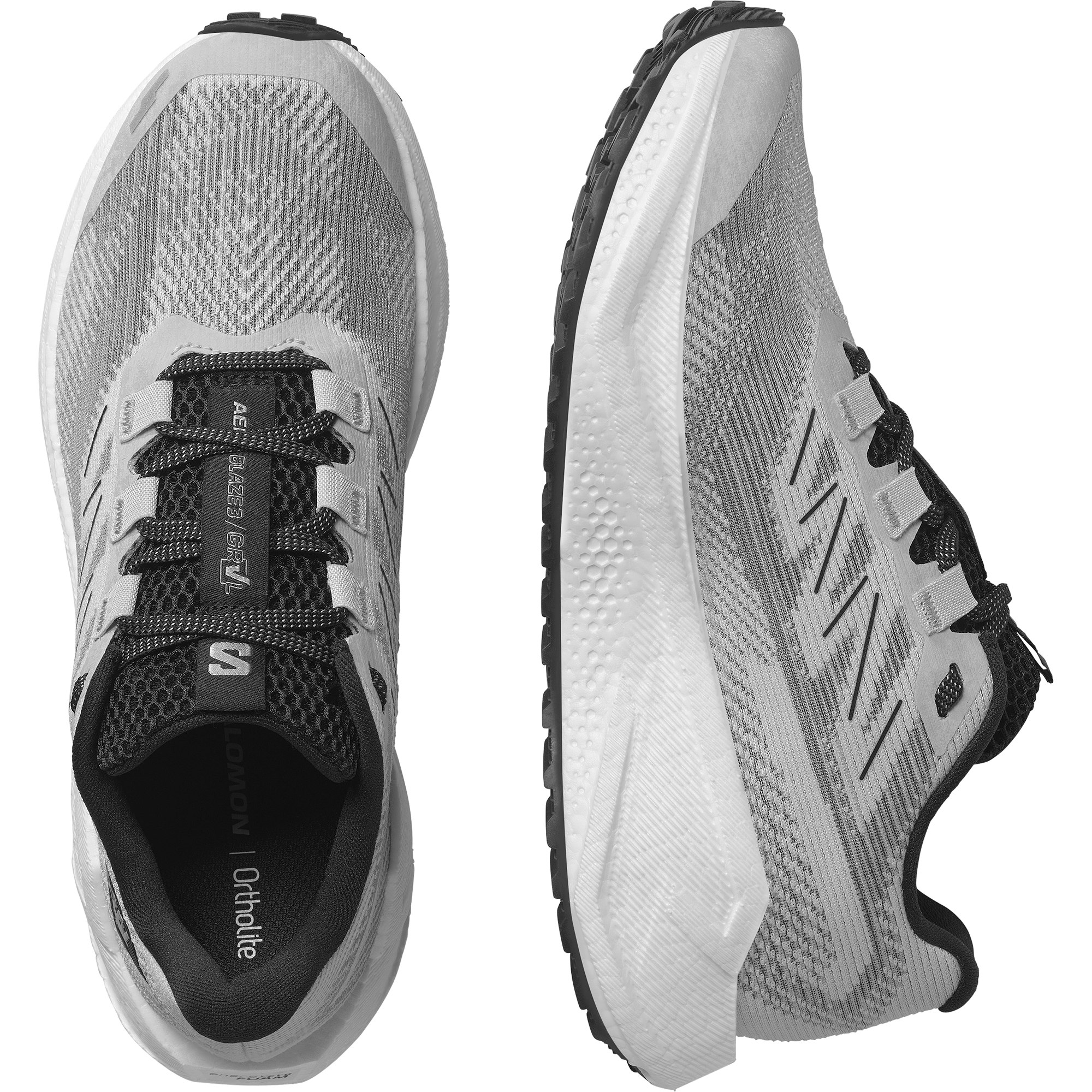 Salomon Aero Blaze 3 Grvl Gravel Running Shoes Lunar Rock