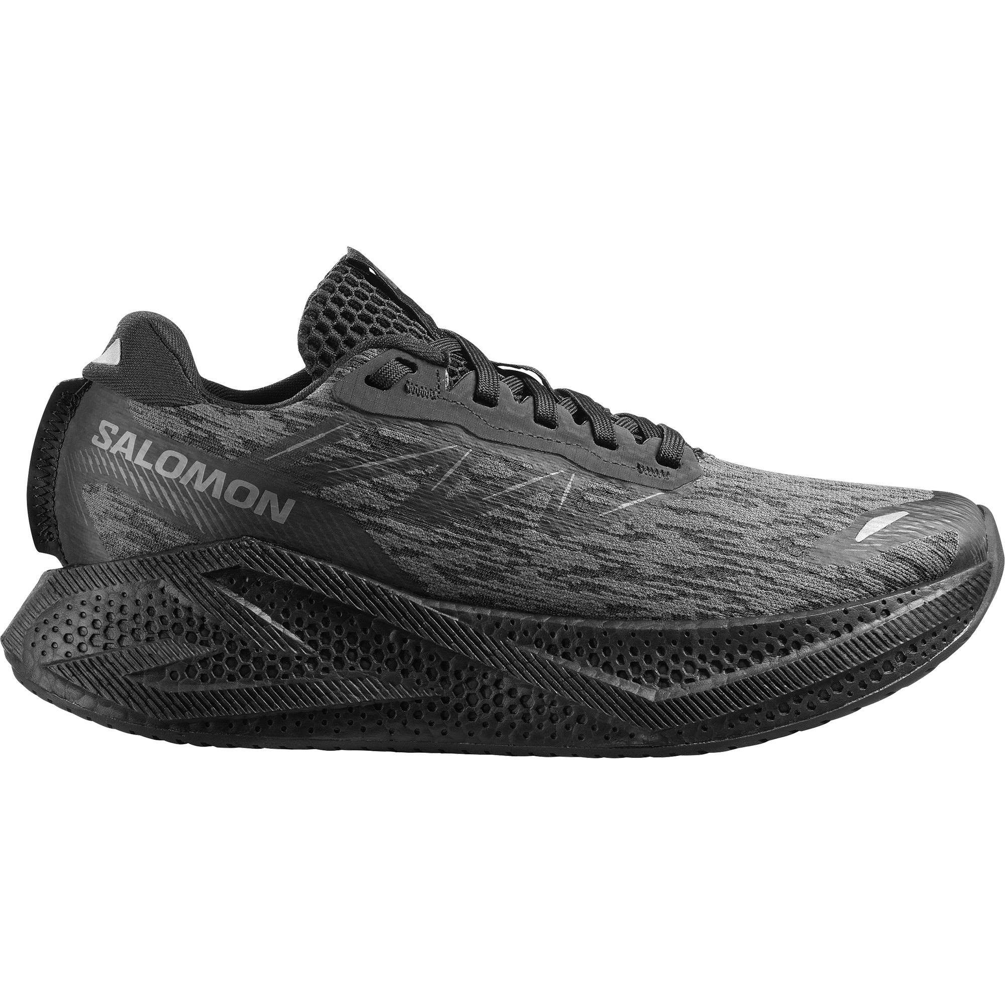 Salomon Aero Glide 4 Road Running Shoes Womens Black