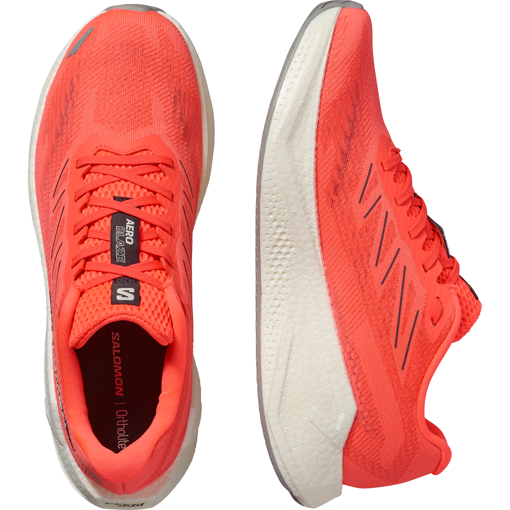 Salomon Aero Blaze 3 Road Running Neon Flame