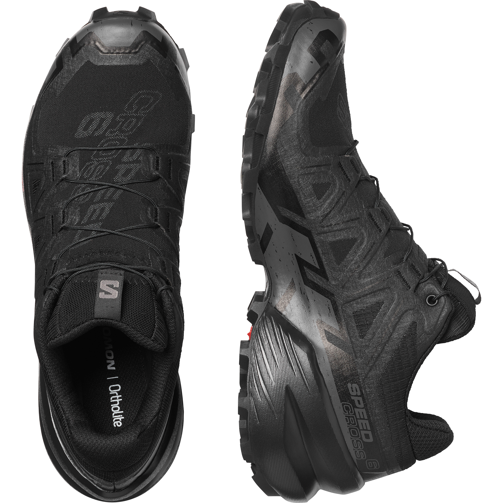 Salomon Speedcross 6 Trail Running Shoes Womens Black