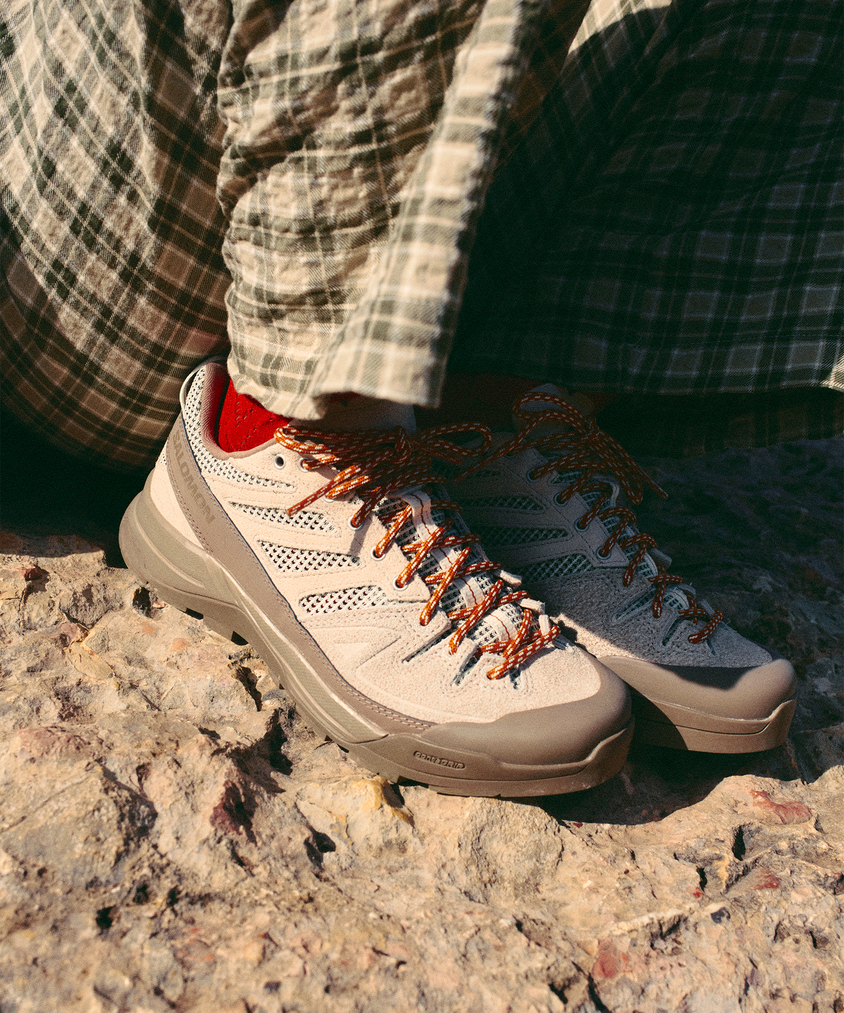 Salomon X-Alp Woven Sneakers Walnut