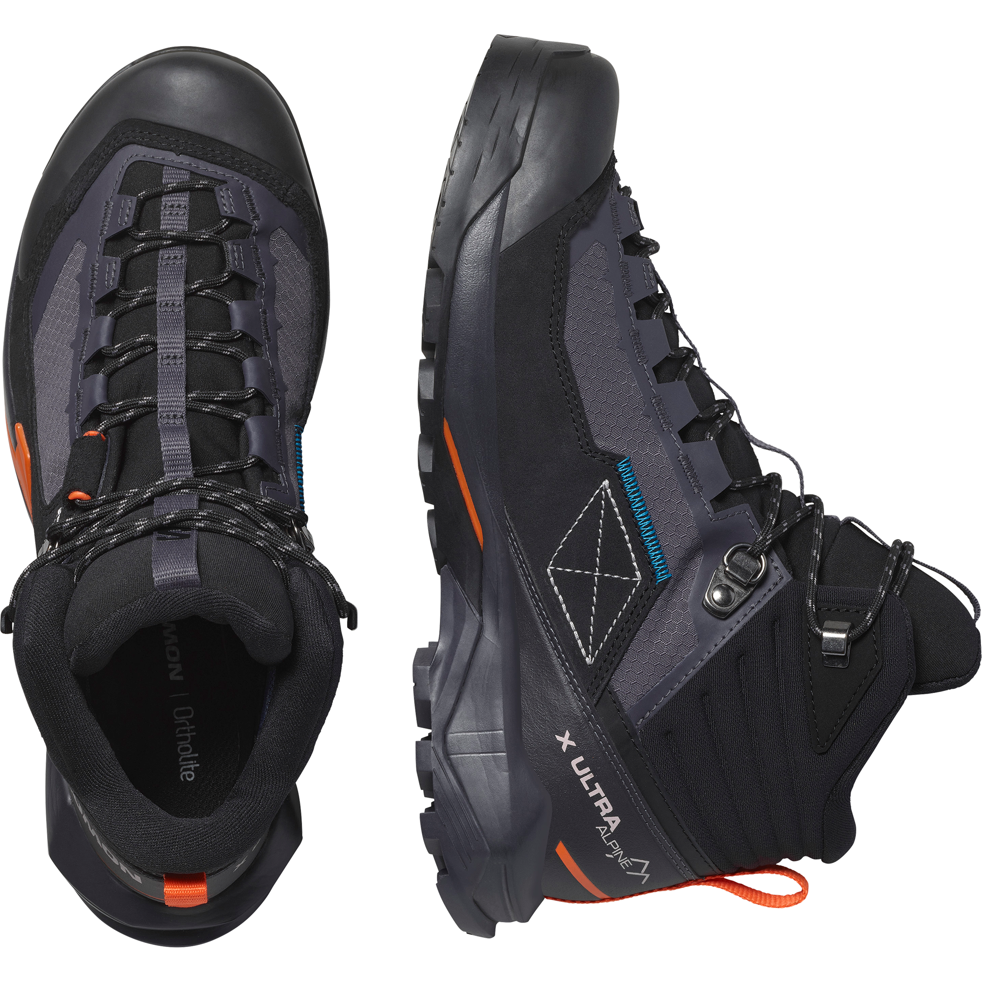 Salomon X Ultra Alpine Mid Gore-Tex Hiking & Backpacking Shoes Womens Nine Iron