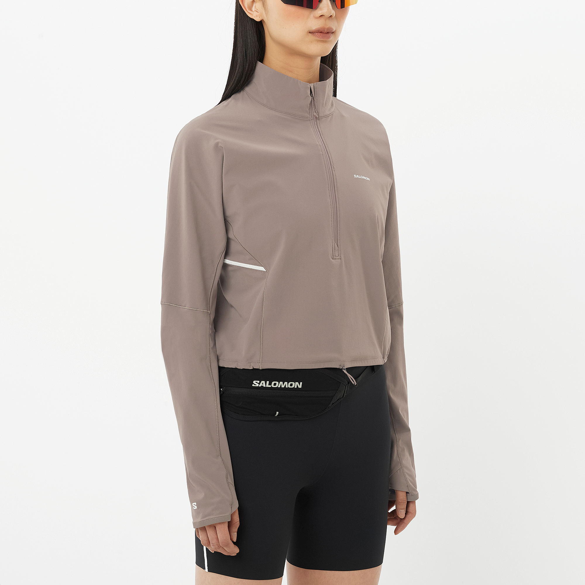 Salomon Sense Aero Hybrid ’S Half Zip Midlayer Women's