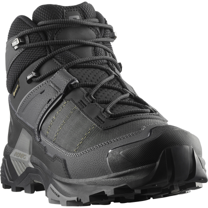 Salomon X Ultra 5 Mid Wide Gore-Tex Hiking & Backpacking Shoes Black