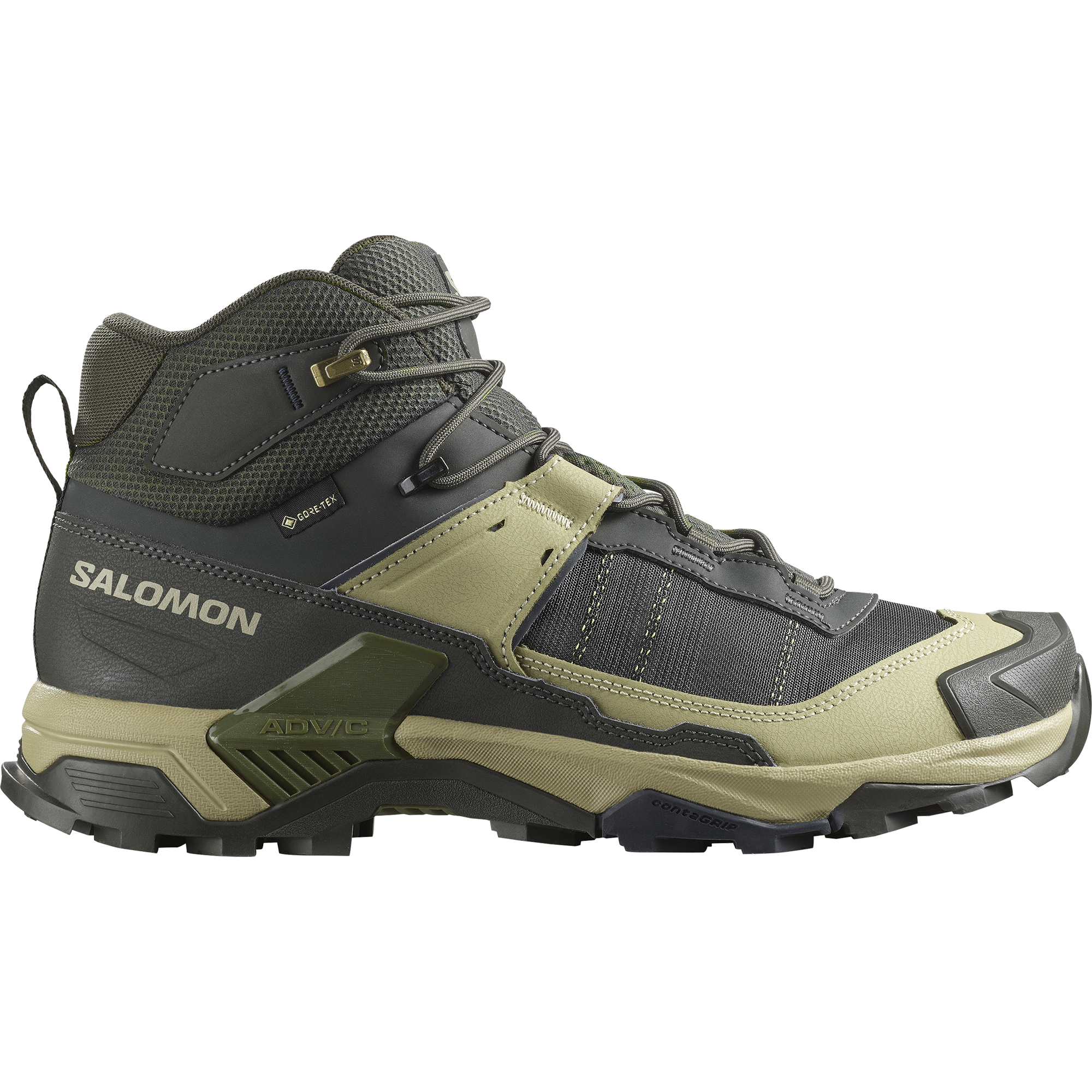 Salomon X Ultra 5 Mid Gore-Tex Hiking & Backpacking Shoes Peat