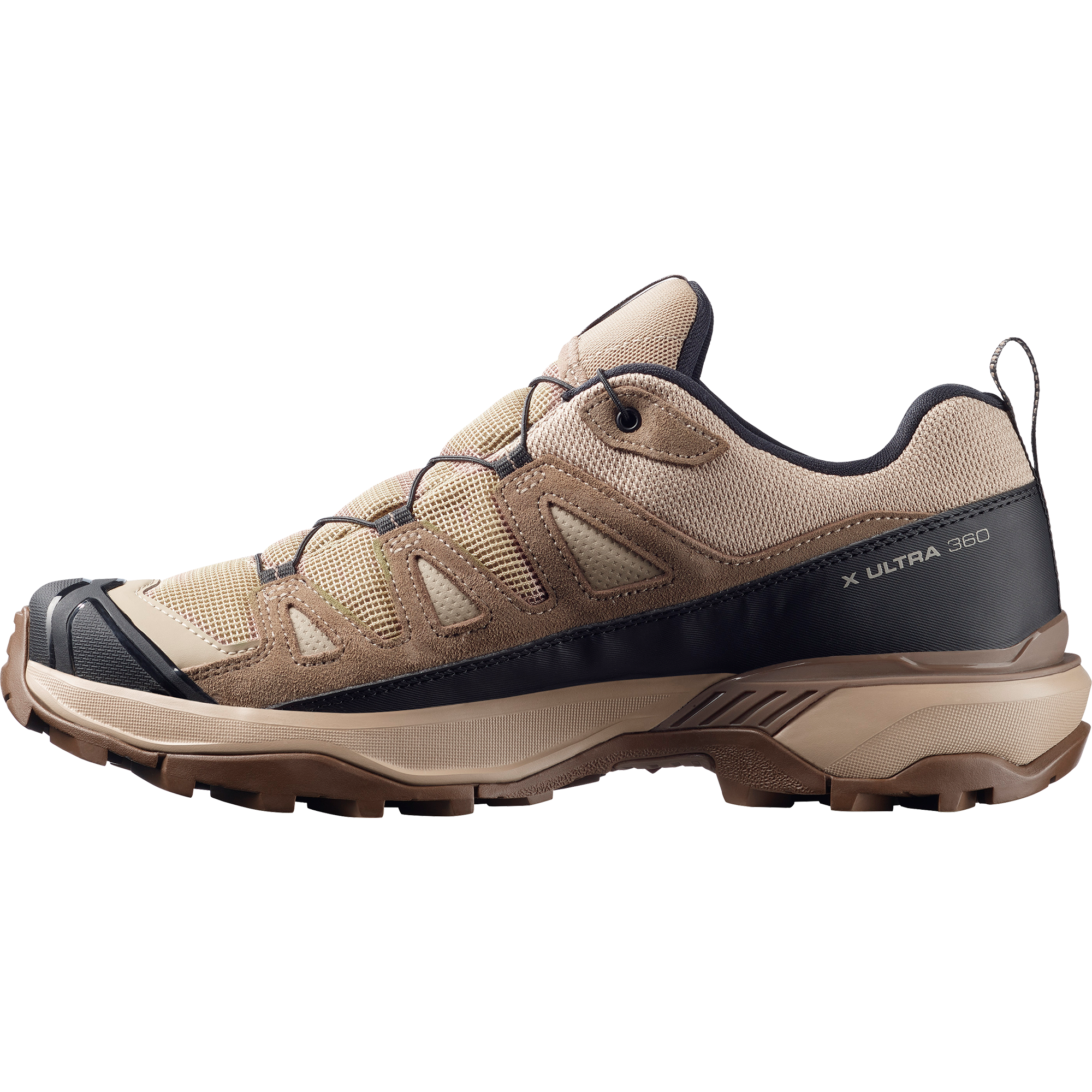 Salomon X Ultra 360 Leather Gore-Tex Hiking & Backpacking Shoes Desert Tan