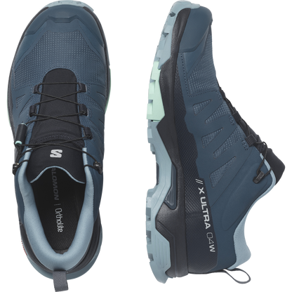 Salomon X Ultra 4 Gore-Tex Hiking & Backpacking Shoes Womens Stargazer
