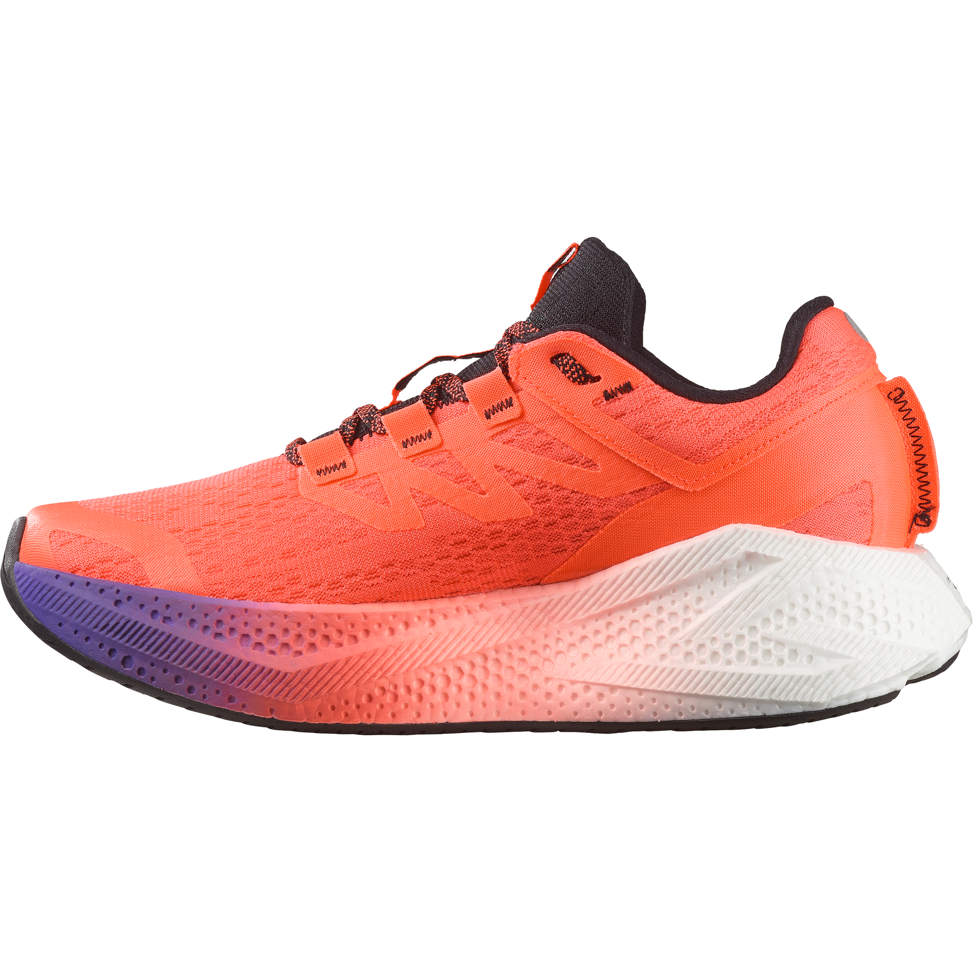Salomon Aero Glide 3 Road Running Shoes Womens Neon Flame