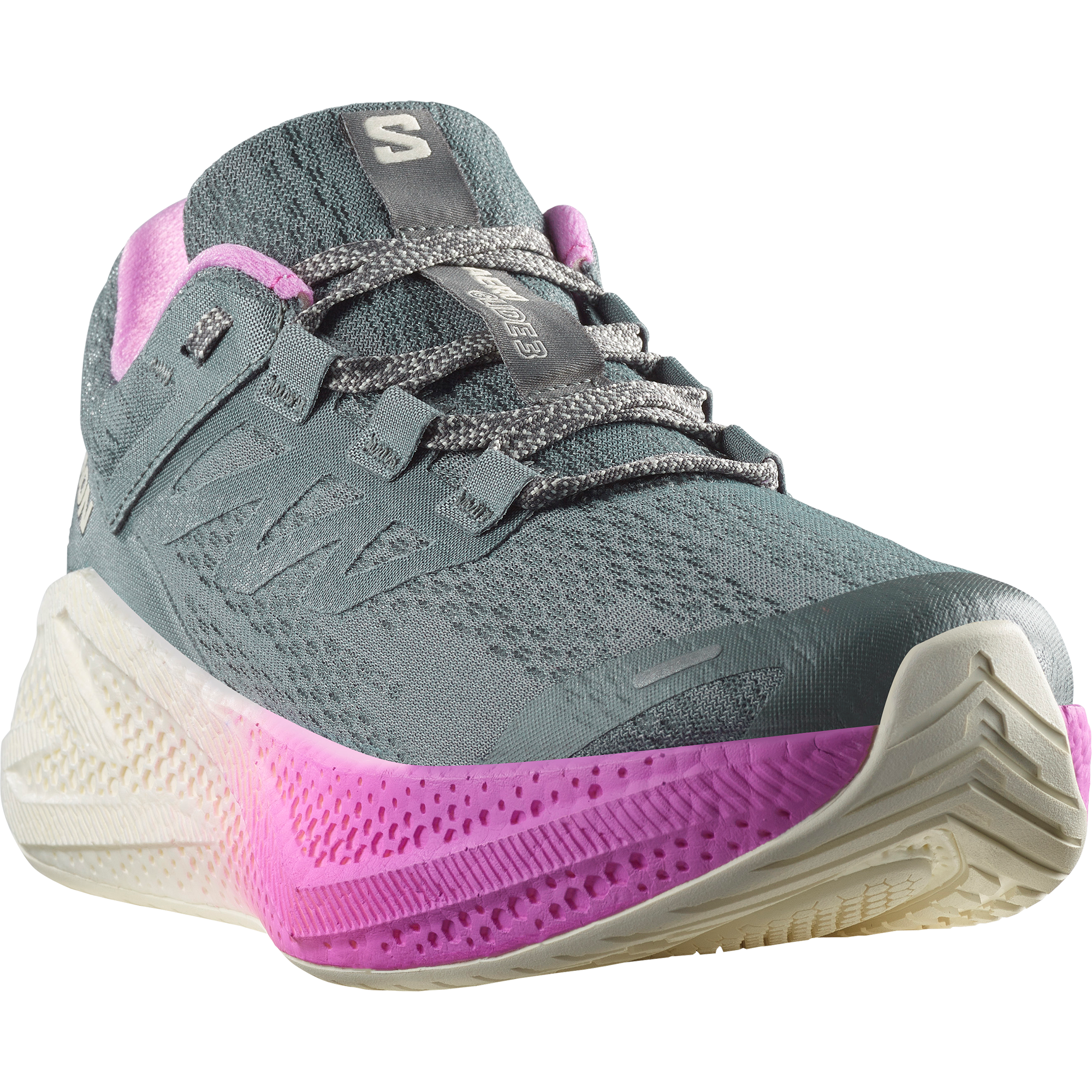 Salomon Aero Glide 3 Road Running Shoes Womens Sedona Sage