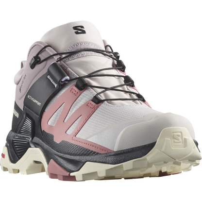 Salomon X Ultra 4 Gore-Tex Hiking & Backpacking Shoes Womens Ashes Of Roses