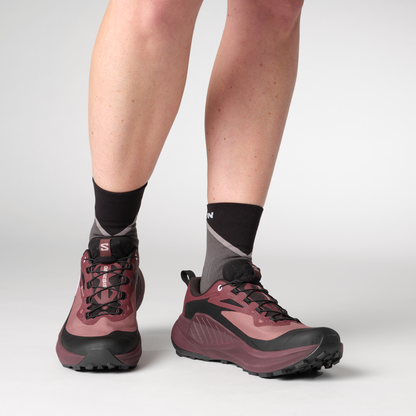 Salomon Genesis Gore-Tex Trail Running Shoes Womens Rose Taupe