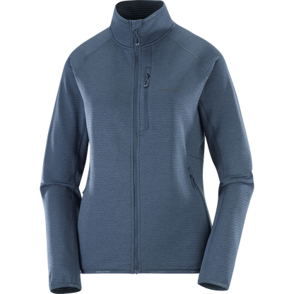 Salomon Essential Lightwarm Full Zip Midlayer Jacket Women's