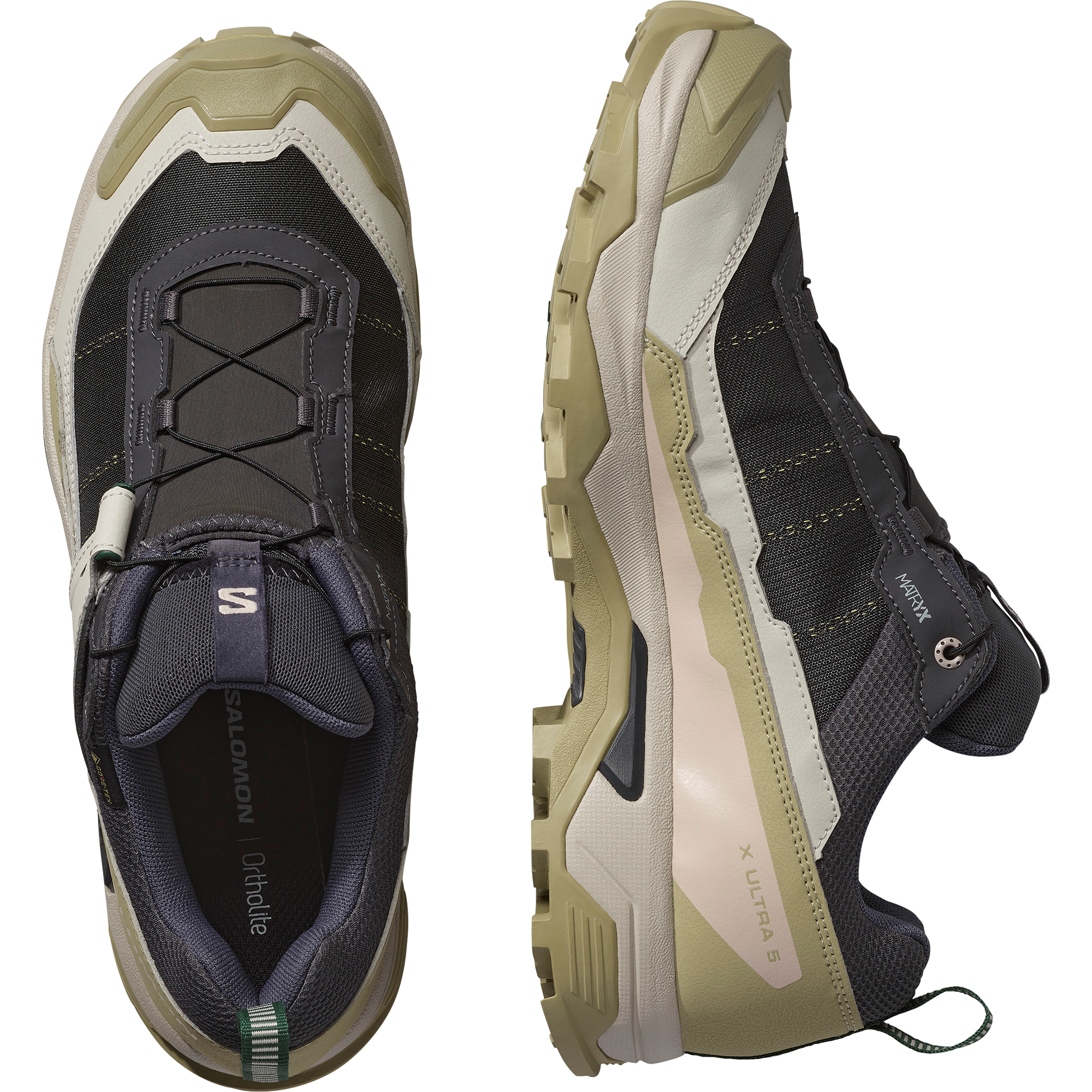Salomon X Ultra 5 Gore-Tex Hiking & Backpacking Shoes Asphalt