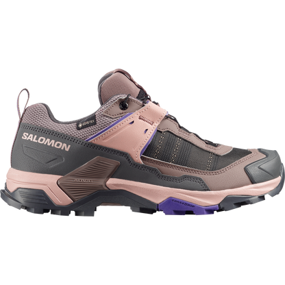 Salomon X Ultra 5 Gore-Tex Hiking & Backpacking Shoes Womens Iron