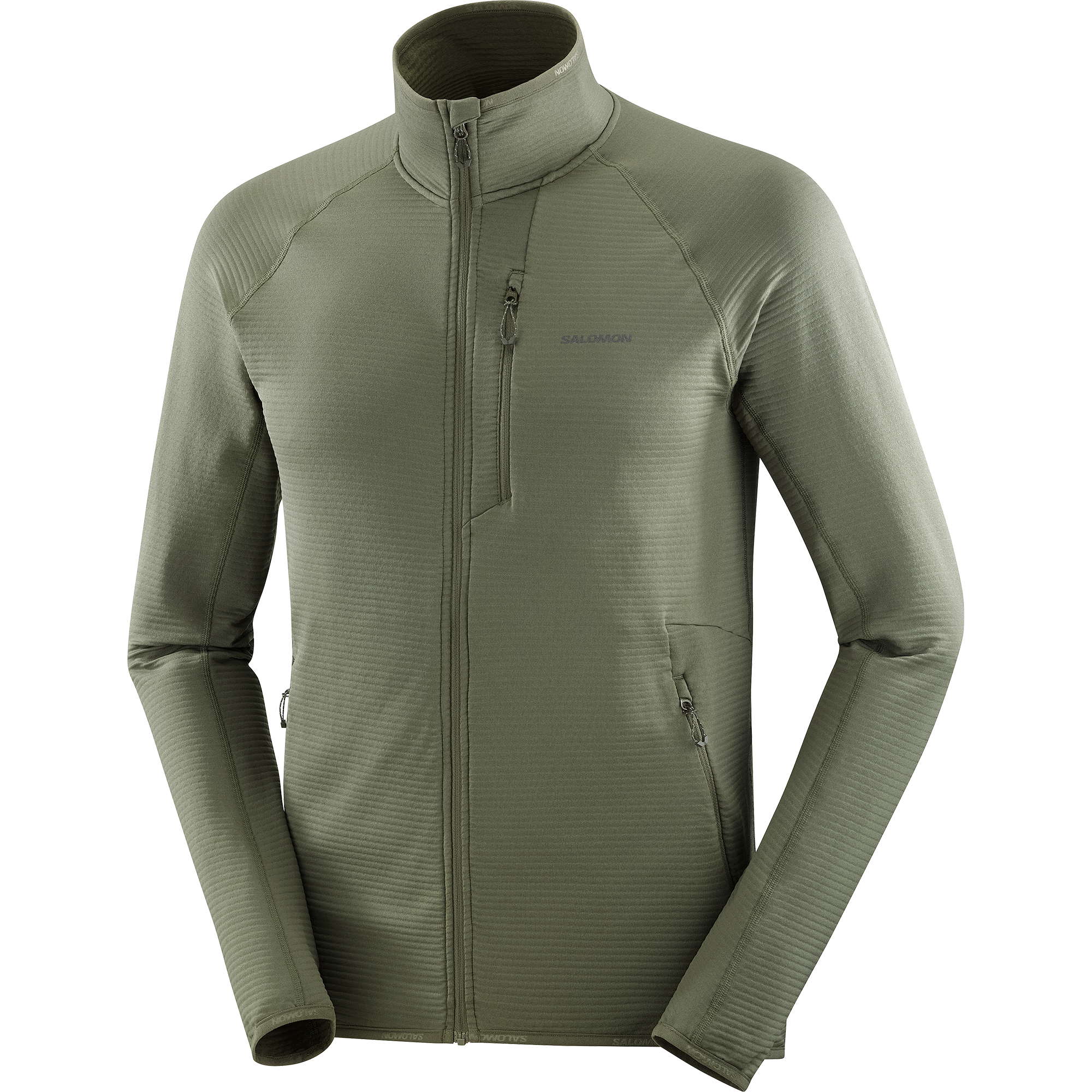 Salomon Essential Lightwarm Full Zip Midlayer Jacket
