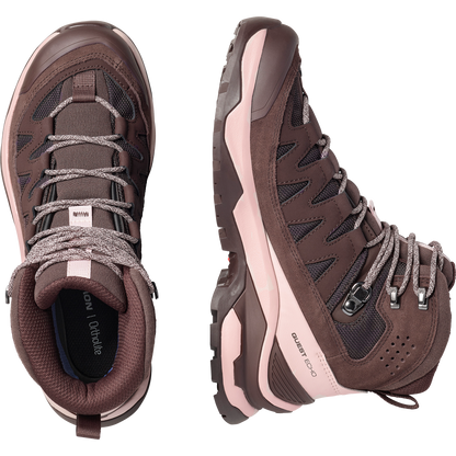Salomon Quest Echo Gore Tex Backpacking Womens Black Coffee