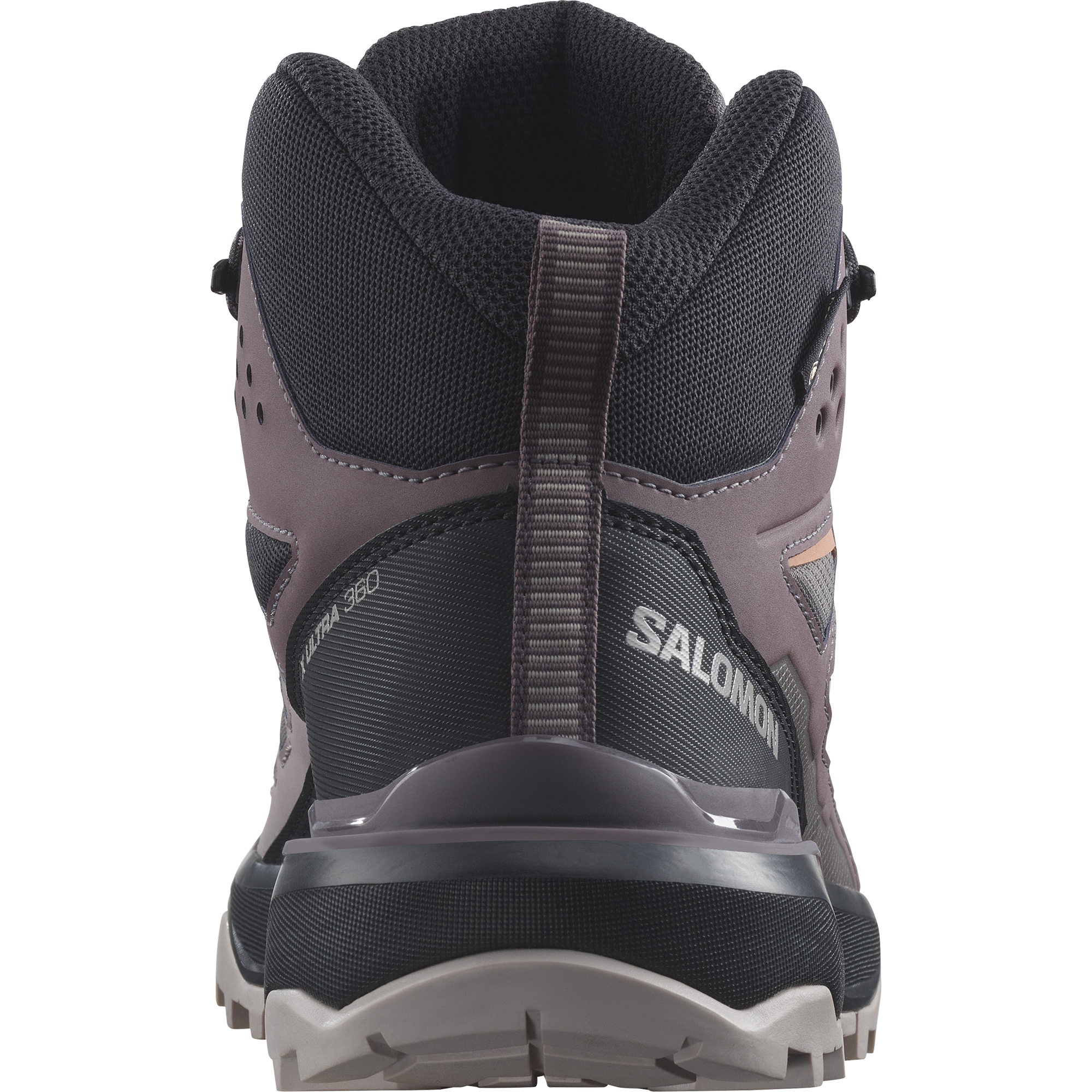 Salomon X Ultra 360 Mid Gore-Tex Hiking & Backpacking Shoes Womens Plum Kitten