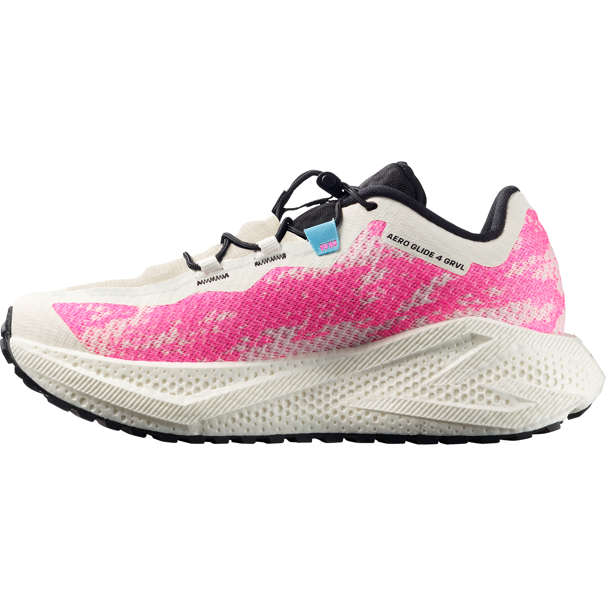 Salomon Aero Glide 4 Grvl Gravel Running Shoes Womens Vanilla Ice