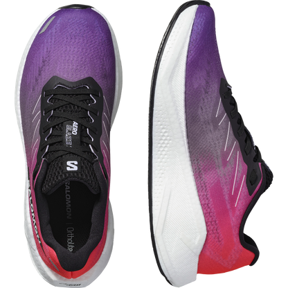 Salomon Aero Blaze 3 Road Running Womens Neon Flame
