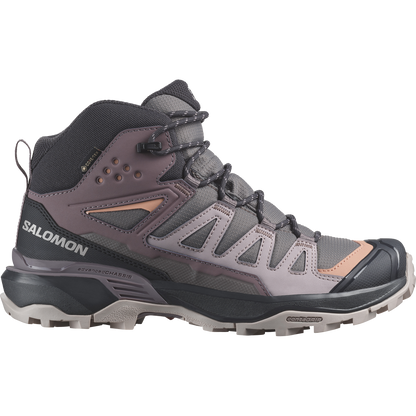 Salomon X Ultra 360 Mid Gore-Tex Hiking & Backpacking Shoes Womens Plum Kitten
