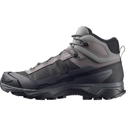 Salomon X Ultra 5 Mid Gore-Tex Hiking & Backpacking Shoes Dark Gull Gray