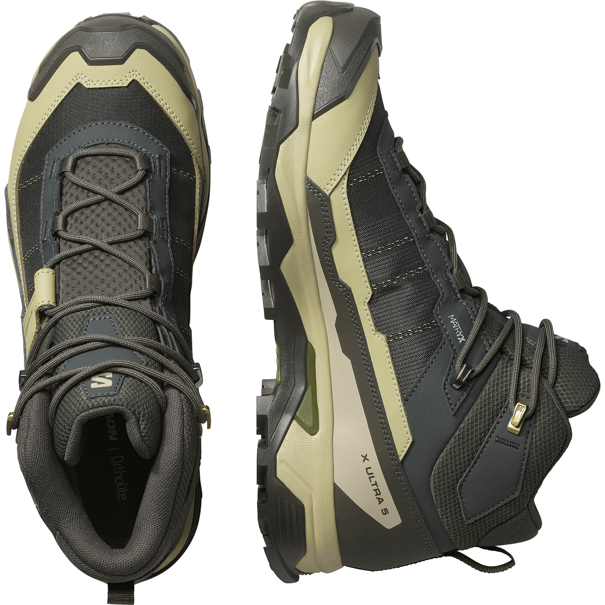 Salomon X Ultra 5 Mid Gore-Tex Hiking & Backpacking Shoes Peat