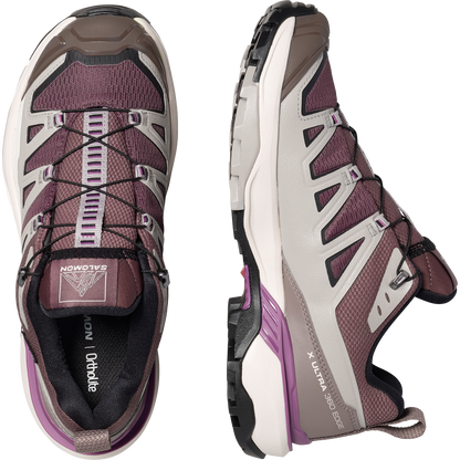 Salomon X Ultra 360 Edge Gore-Tex Hiking & Backpacking Shoes Womens Huckleberry