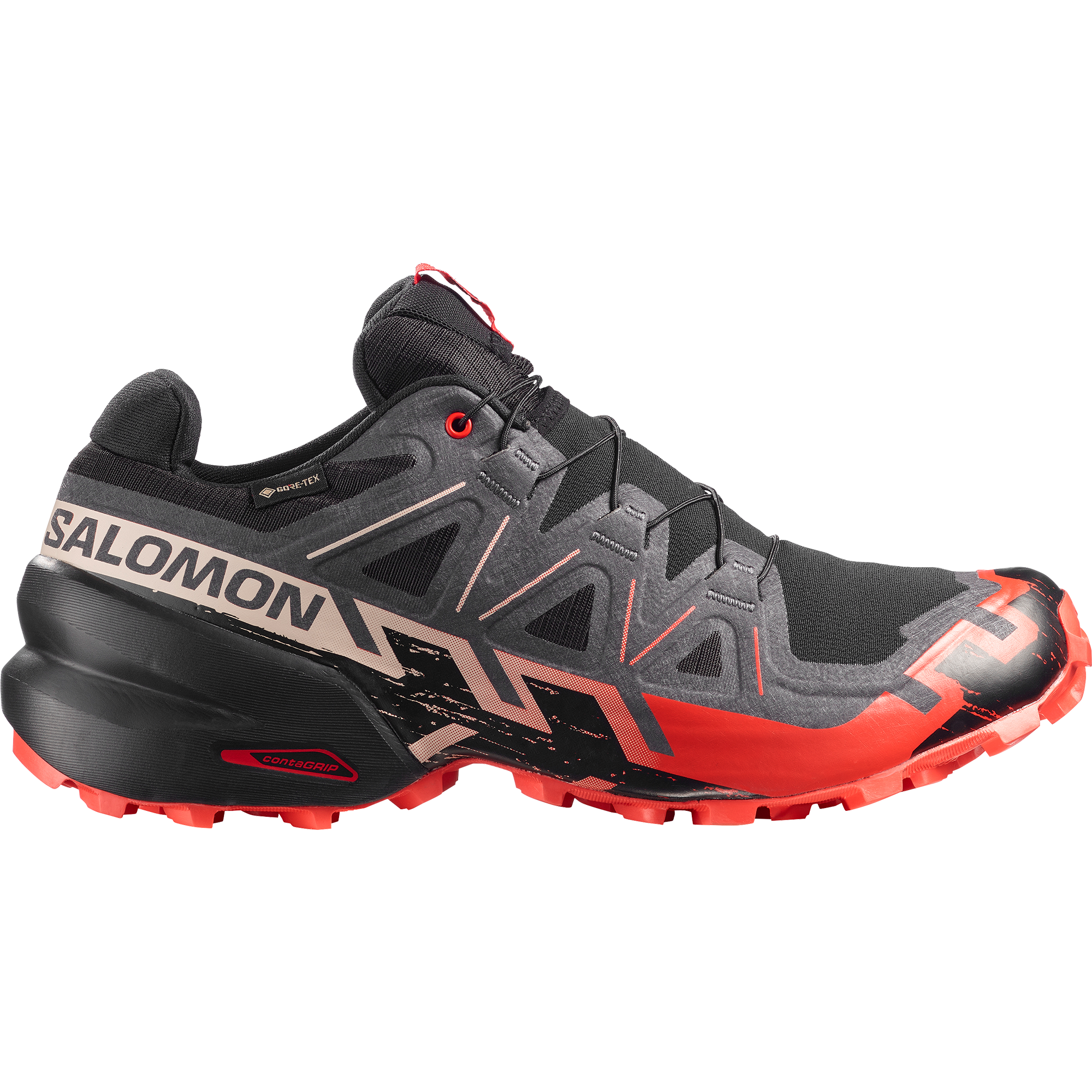 Salomon Speedcross 6 Gore-Tex Trail Running Shoes Black