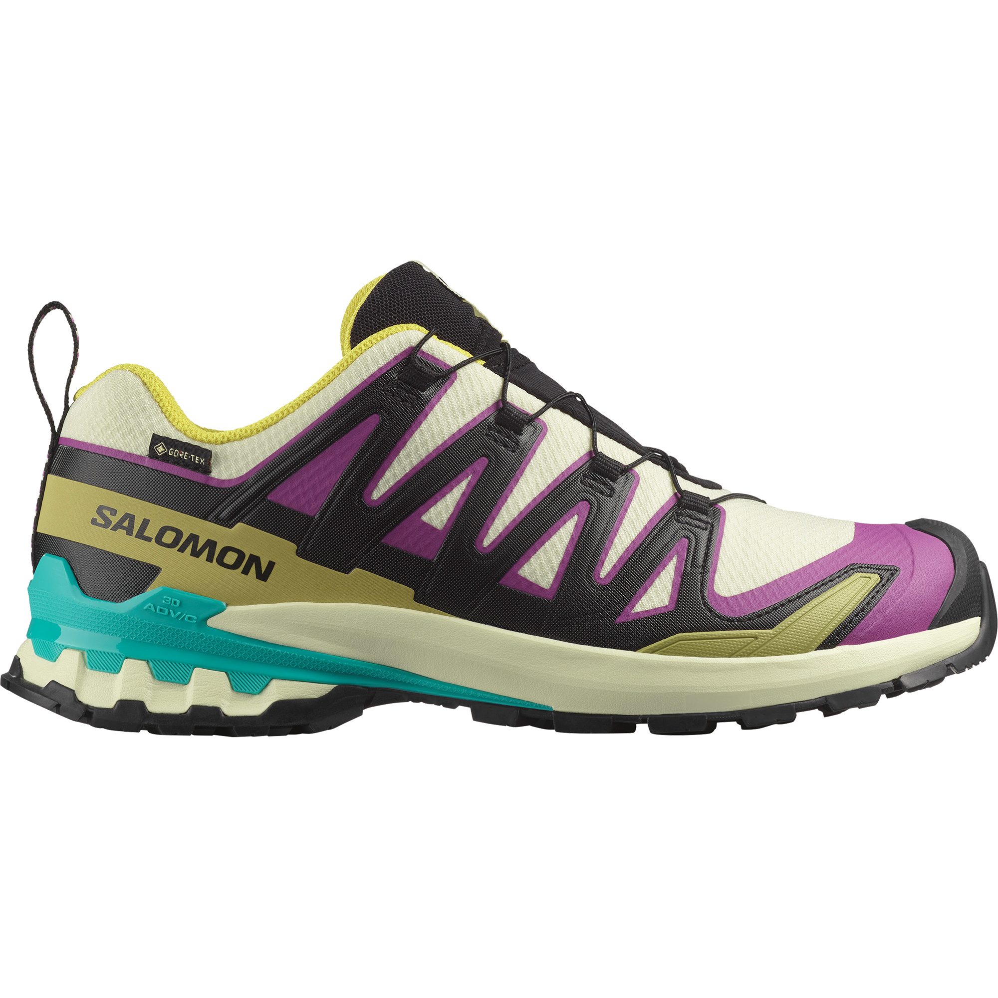 Salomon Xa Pro 3D V9 Gore-Tex Trail Running Shoes Transparent Yellow