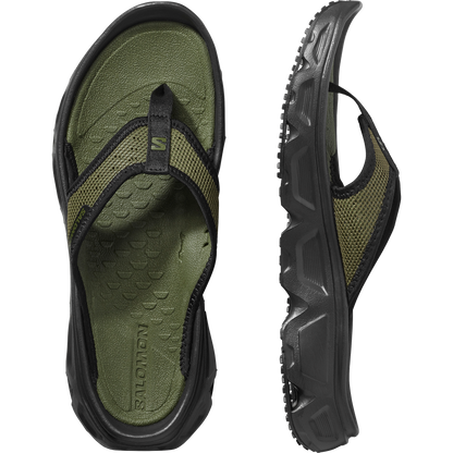 Salomon Rx Break Forces Sandals, Water Shoes & Recovery Shoes Olive Night