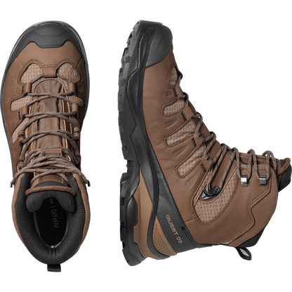 Salomon Quest 5 Gore Tex Hiking & Backpacking Shoes Dark Earth