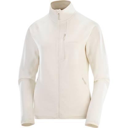 Salomon Essential Lightwarm Full Zip Midlayer Jacket Women's