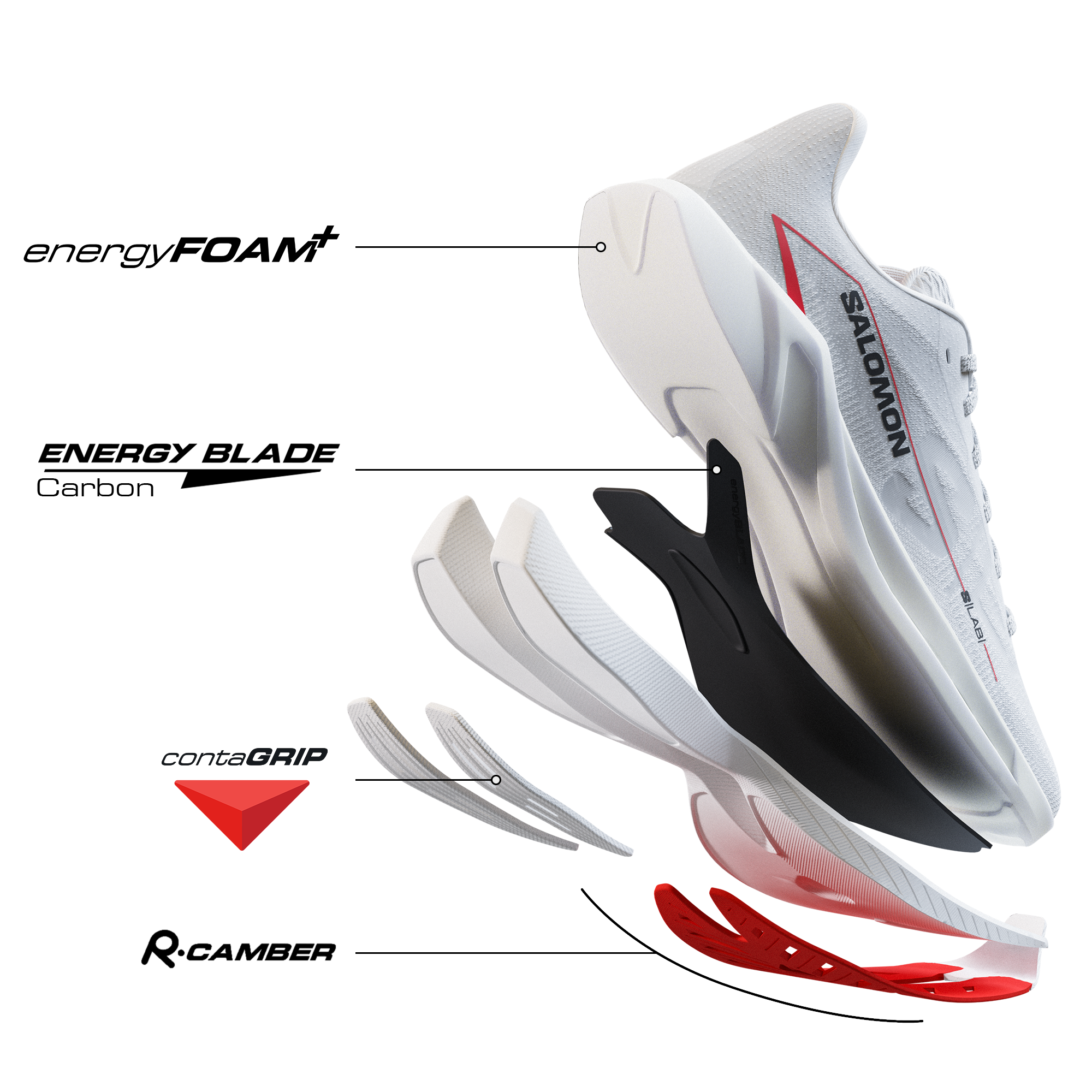 Salomon S/Lab Spectur Road Running Shoes White