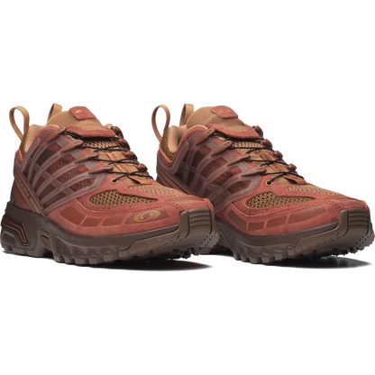 Salomon Acs Pro Red Ashes Sneakers Pecan Brown