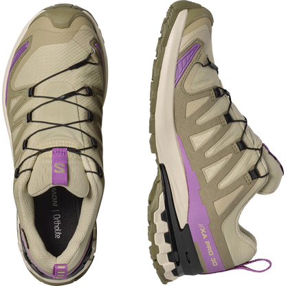 Salomon Xa Pro 3D V9 Gore-Tex Trail Running Womens Bog