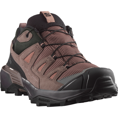 Salomon X Ultra 360 Leather Gore-Tex Hiking & Backpacking Shoes Womens Cognac