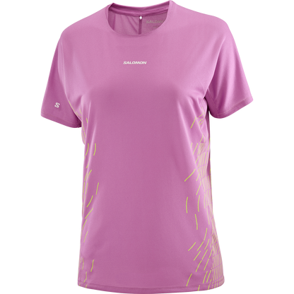Salomon Sense Aero Graphic Short Sleeve T-Shirt Women's