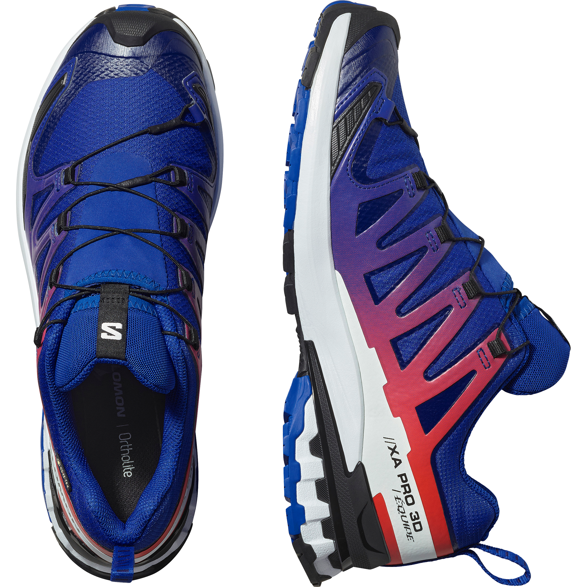 Salomon Xa Pro 3D V9 Gore-Tex Equipe Trail Running Surf The Web