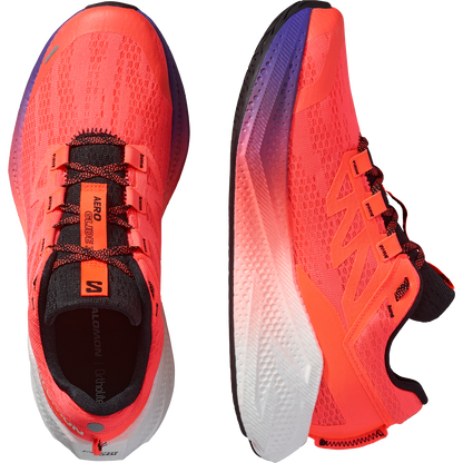 Salomon Aero Glide 3 Road Running Shoes Neon Flame