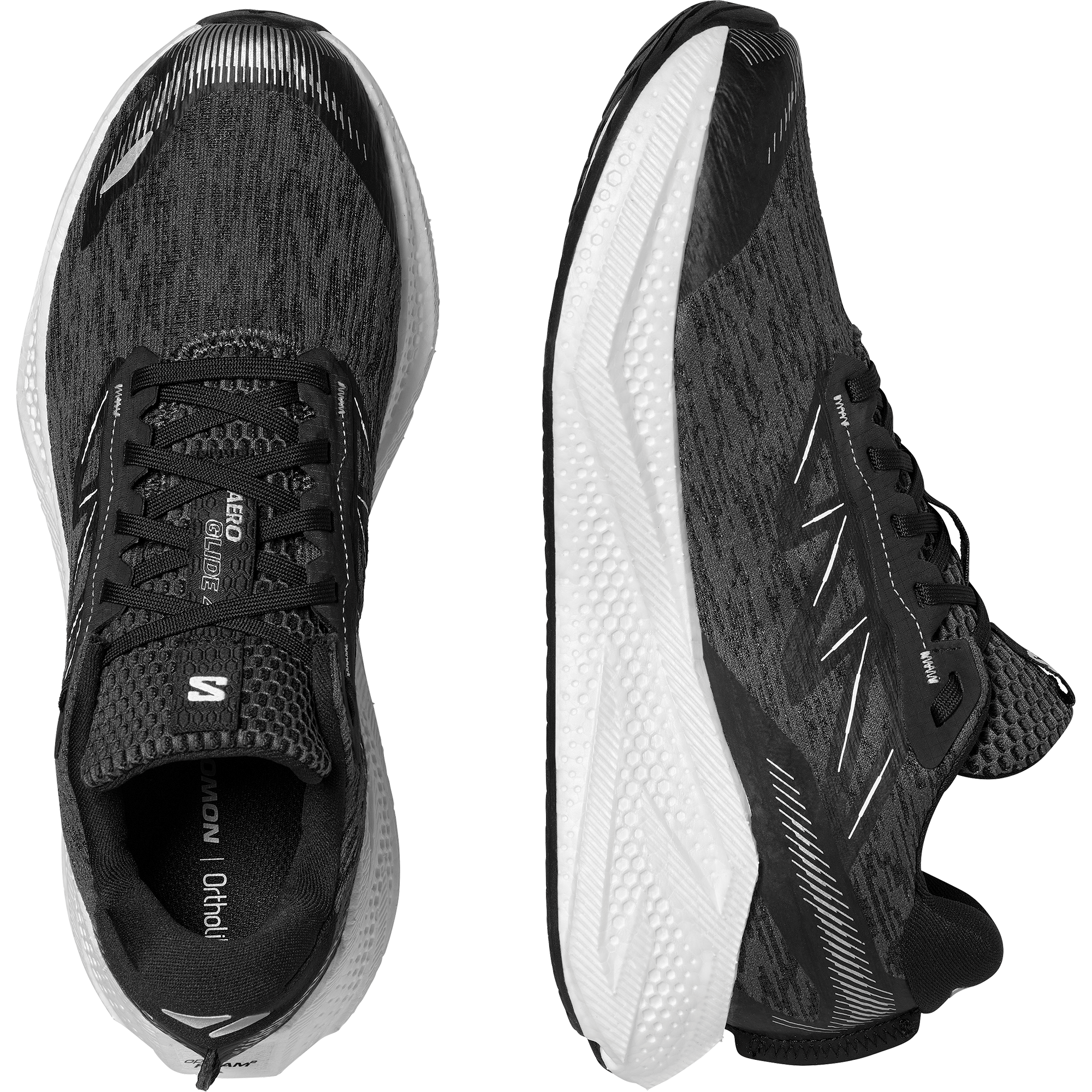 Salomon Aero Glide 4 Road Running Shoes Black