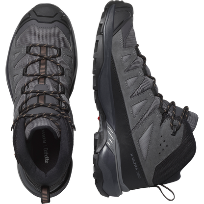 Salomon X Ultra 360 Leather Mid Gore-Tex Hiking & Backpacking Shoes Castlerock