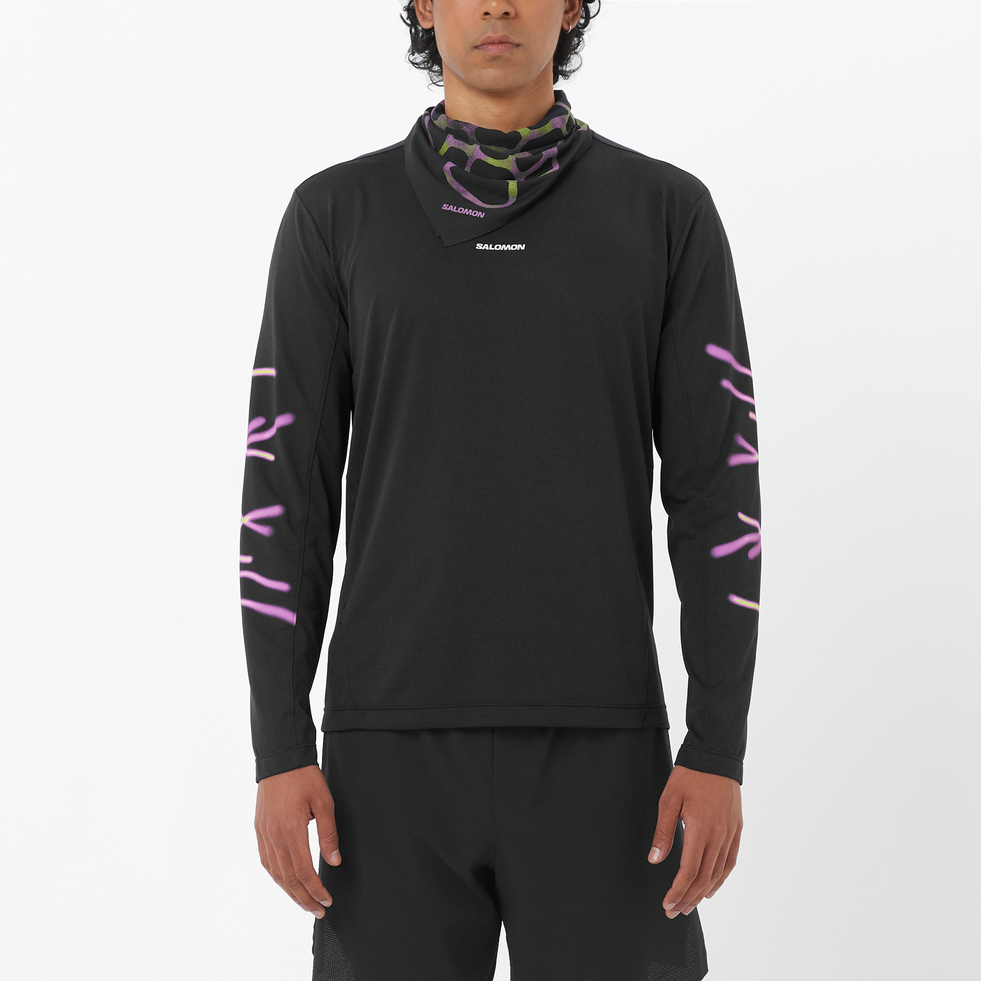 Salomon Shakeout Core Graphic Long Sleeve T-Shirt