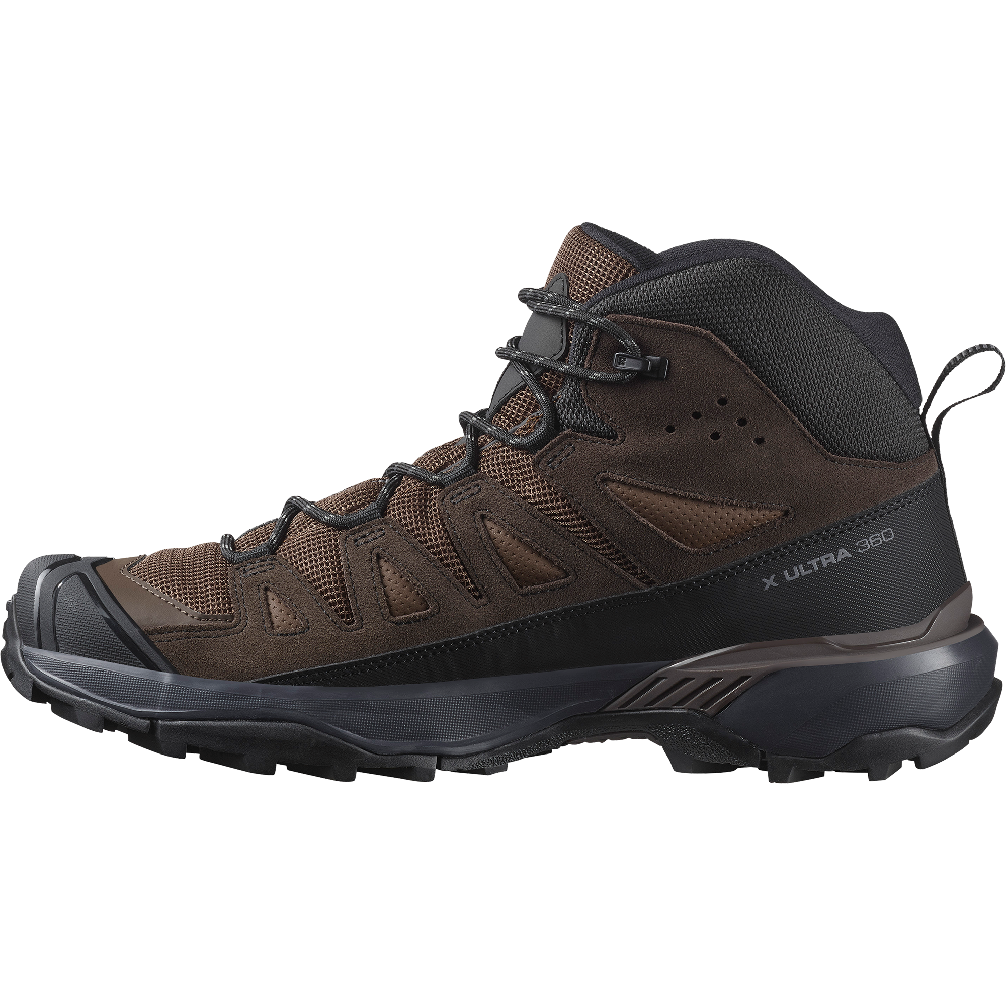 Salomon X Ultra 360 Leather Mid Gore-Tex Hiking & Backpacking Shoes Dark Earth