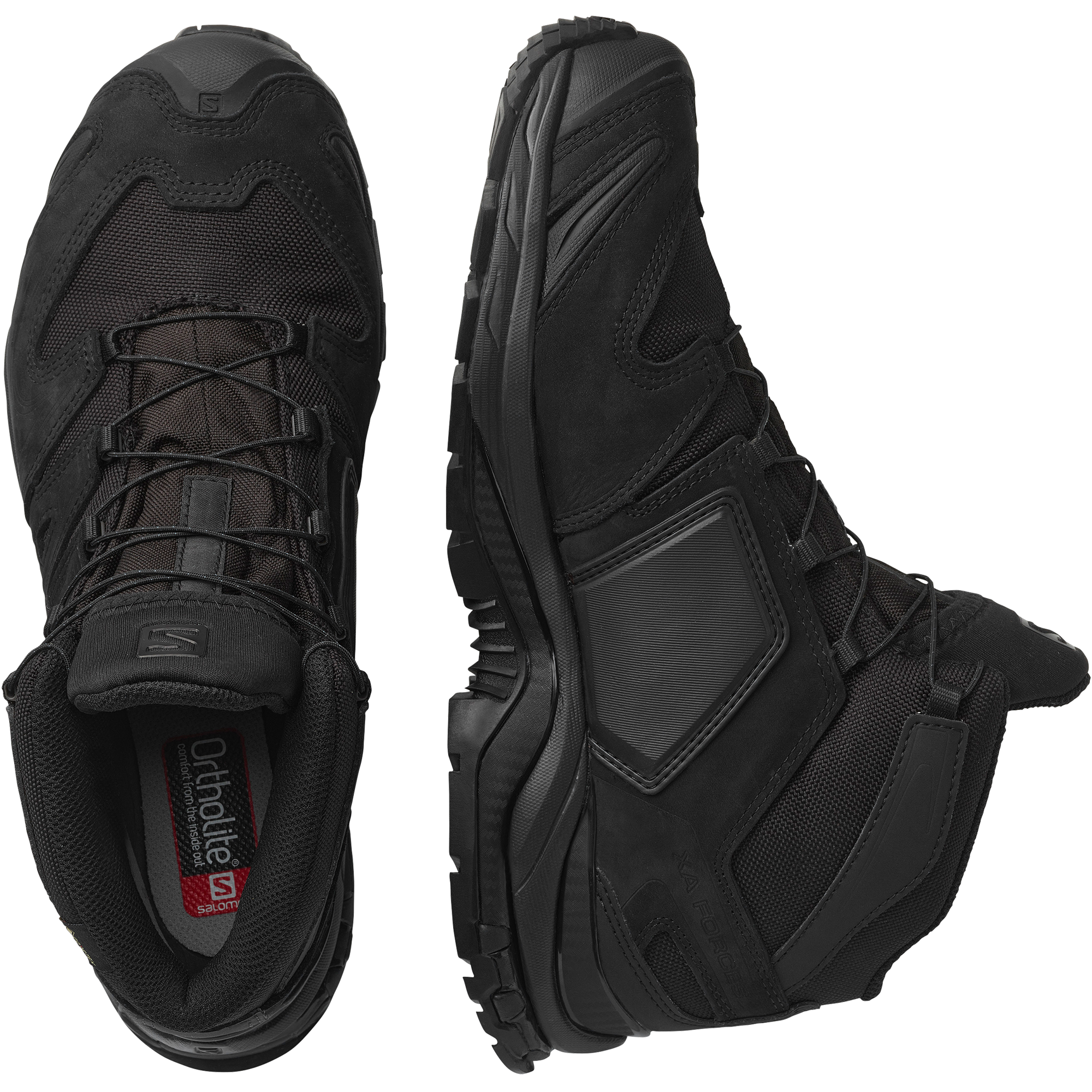Salomon Xa Forces Mid Wide Gore-Tex En Forces Shoes Black
