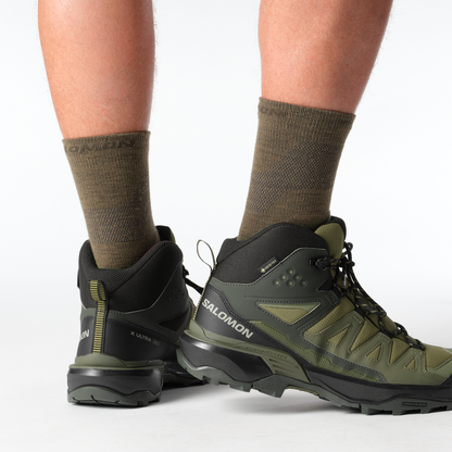 Salomon X Ultra 360 Mid Gore-Tex Hiking & Backpacking Shoes Olive Night