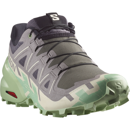 Salomon Speedcross 6 Trail Running Shoes Womens Castlerock