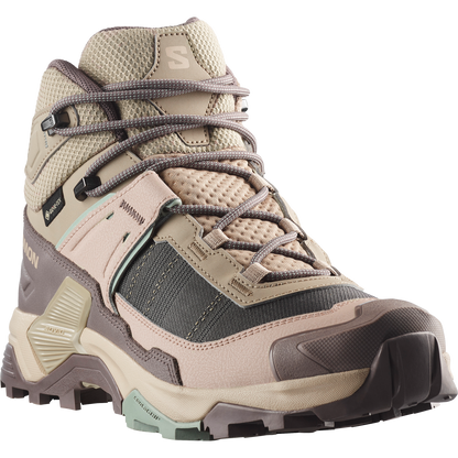 Salomon X Ultra 5 Mid Gore-Tex Hiking & Backpacking Shoes Womens Iron