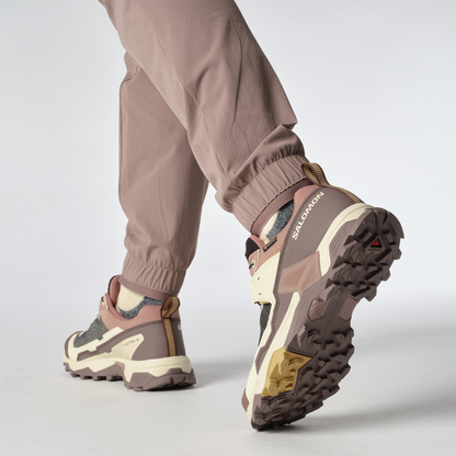 Salomon X Ultra 5 Gore-Tex Hiking & Backpacking Shoes Womens Burlwood