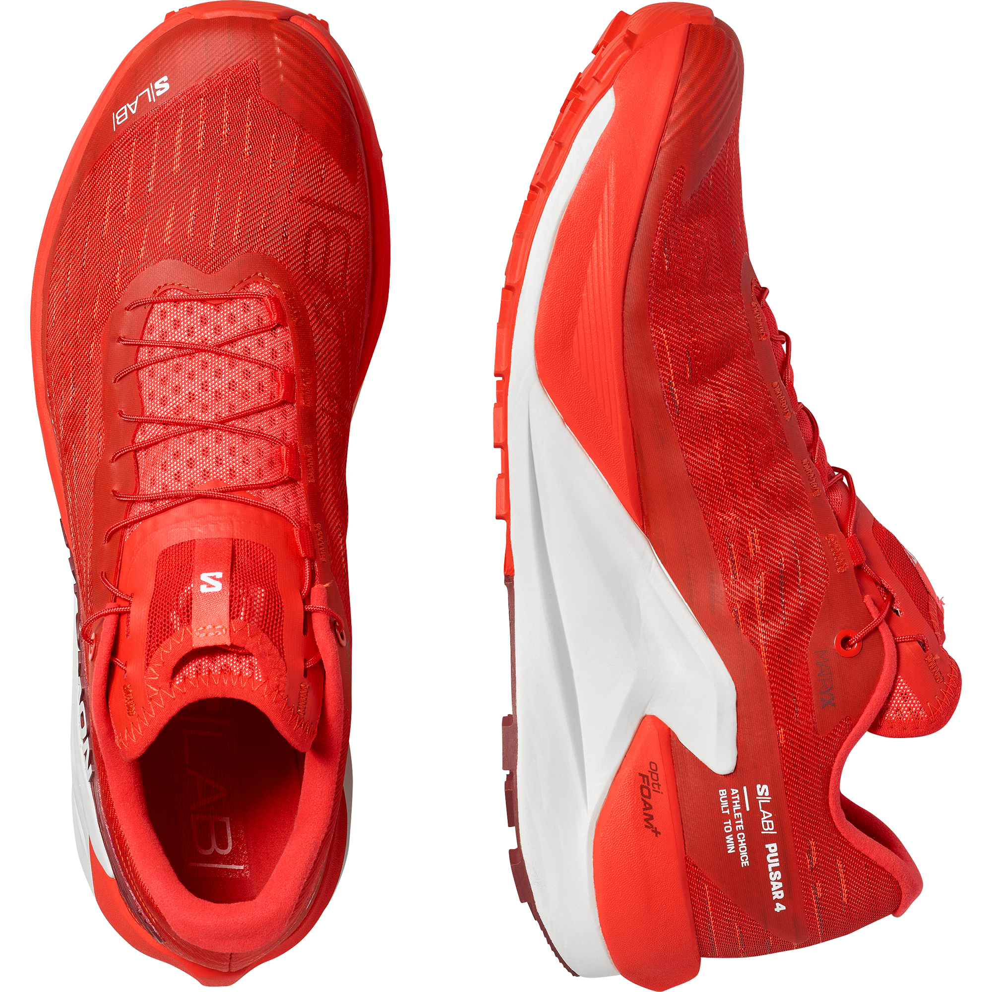 Salomon S/Lab Pulsar 4 Trail Running Shoes Fiery Red