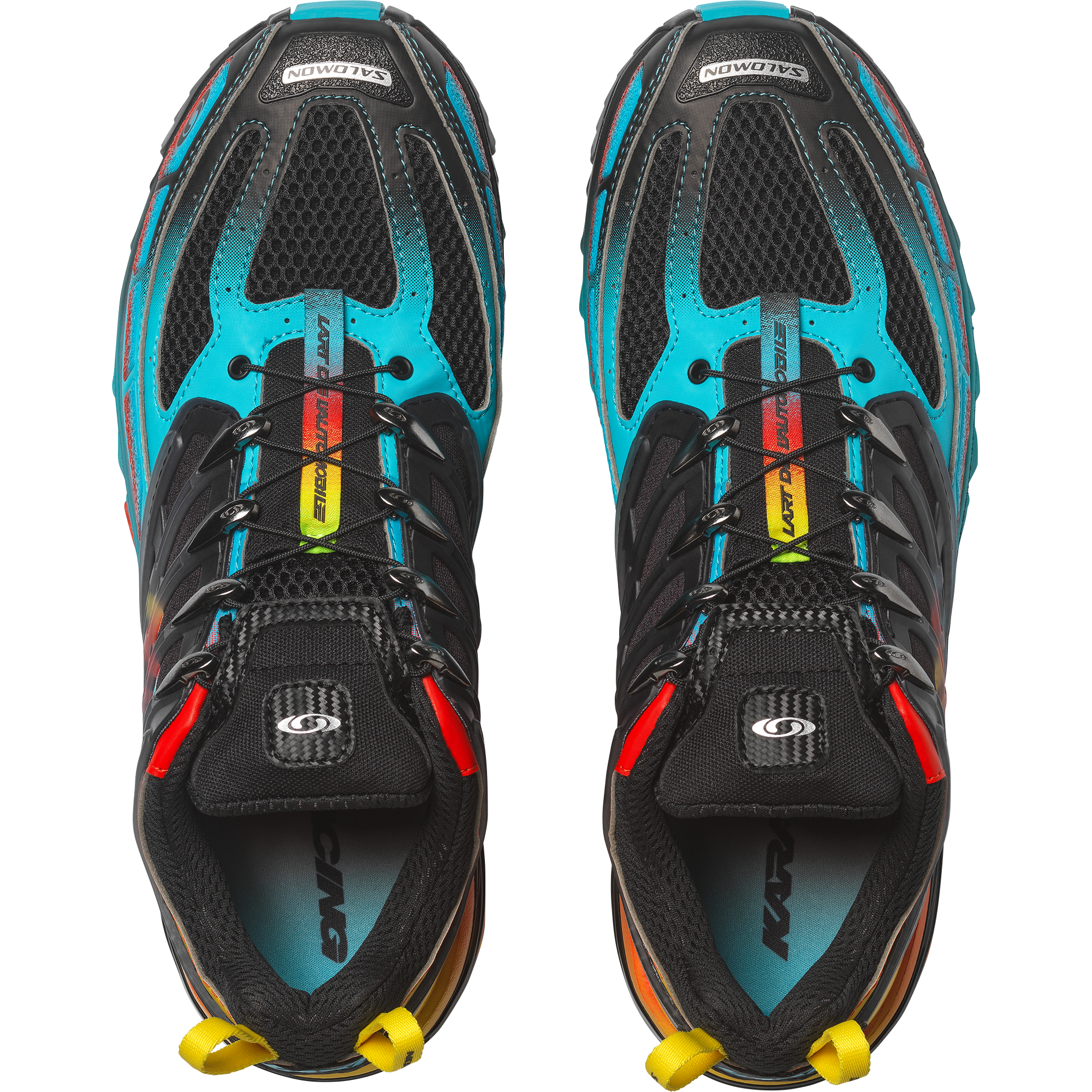Salomon Acs Pro Lart De Lautomobile Intersections Fiery Red